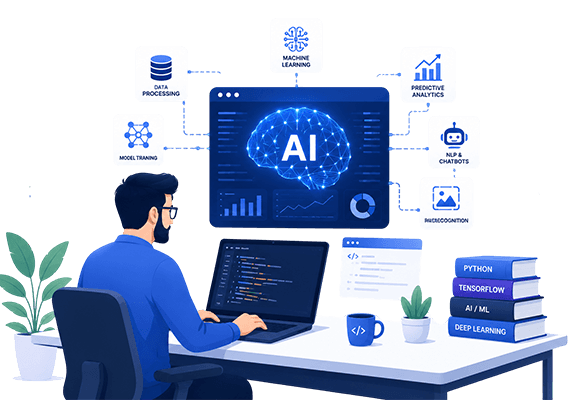 AI development illustration